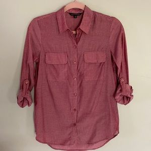 Express Pin Dot City Shirt - XS